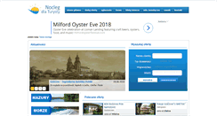 Desktop Screenshot of noclegdlaturysty.pl